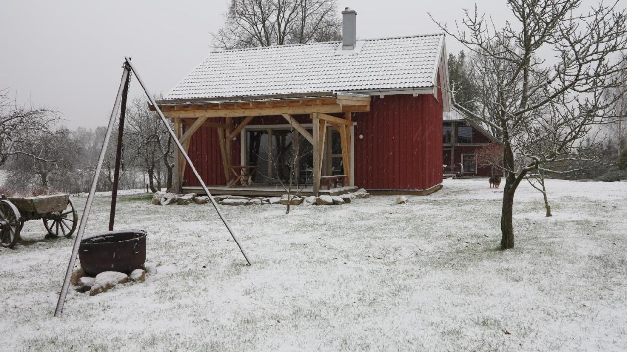 Mednieki Kalvene Pensionat Krusati Eksteriør billede